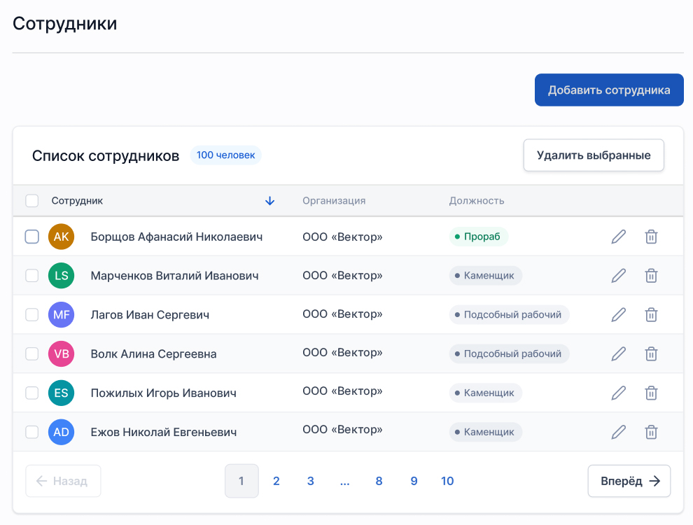 Интеграция RusGuard Soft с Реестром строителей